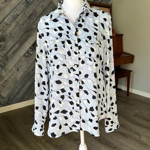 LOFT blouse; size Small